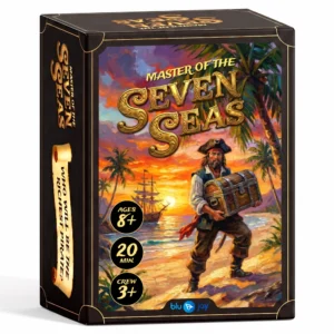 Master of the Seven Seas - Pirate Themed Family Card Game