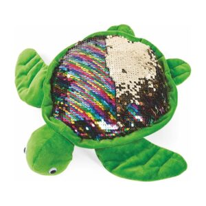 Turtle Stuffed Animal with Reversible Flipping Sequins (1 Foot)